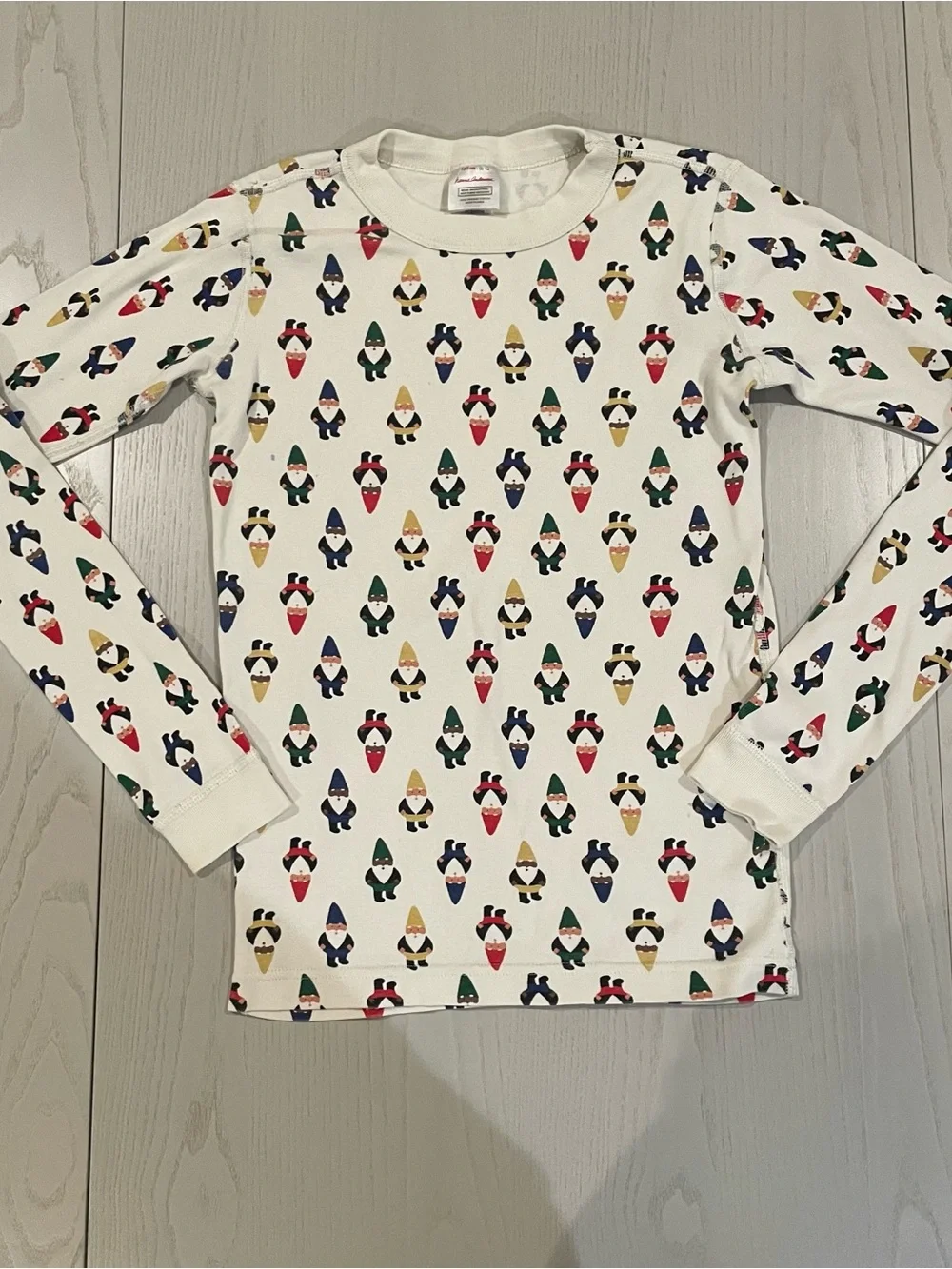 Hanna Andersson HannaJams Long John Pajama Set Rainbow Gnomes - Size 14 160
